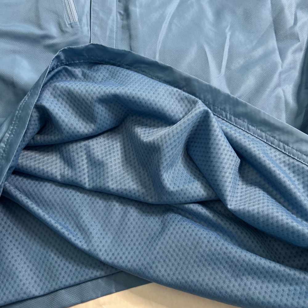 Zero Restriction Mens Blue Pullover Track Rain To… - image 5